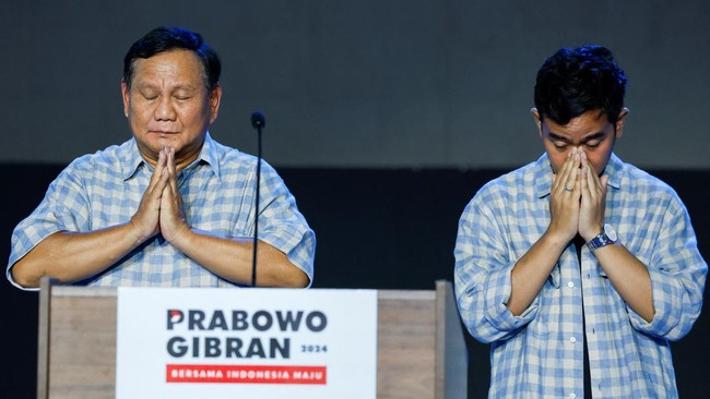 Gibran Ungkap Respons Jokowi soal Menang Pilpres versi Quick Count