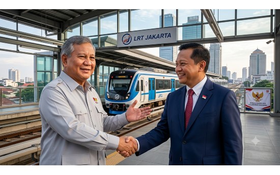 Prabowo–Pramono: Cuma Naik LRT, atau Sedang Cari Gerbong 2029